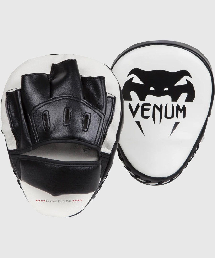 luvas venum light focus - brancopreto par