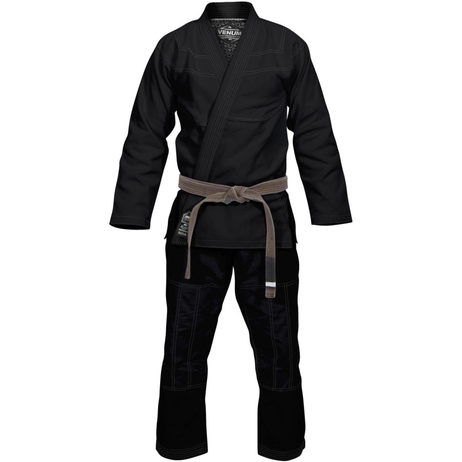 kimono venum elite classic jiu-jitsu - preto