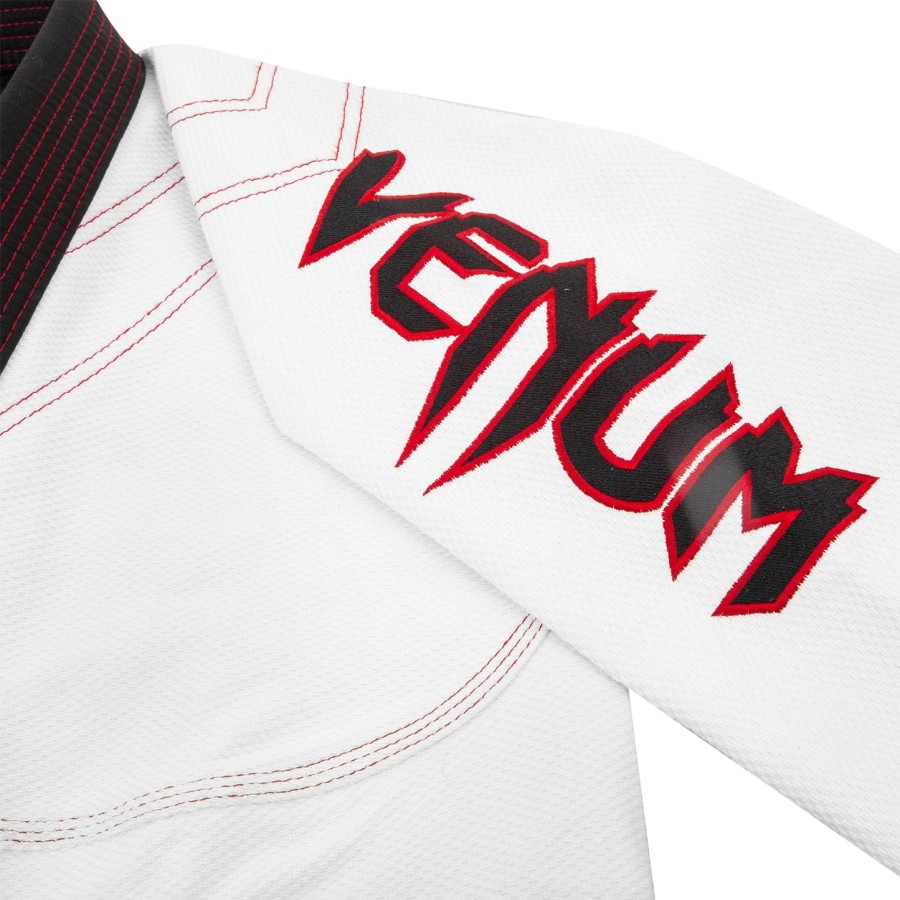 kimono venum devil jiu-jitsu - brancopreto - exclusivo