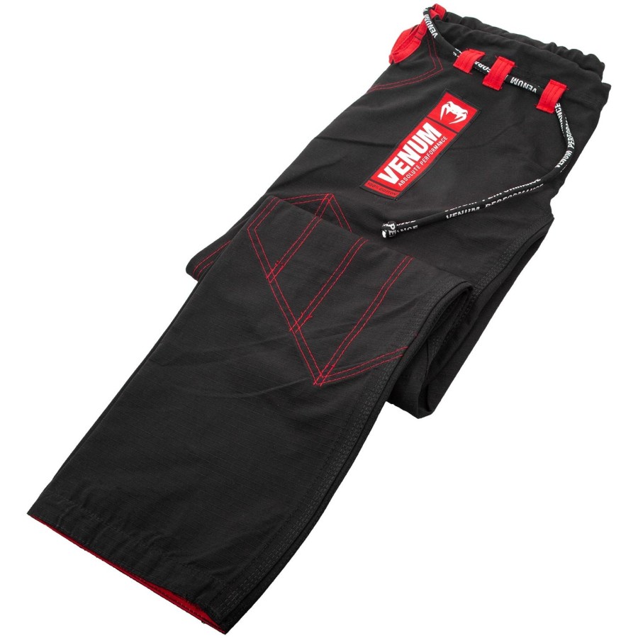 kimono venum devil jiu-jitsu - brancopreto - exclusivo