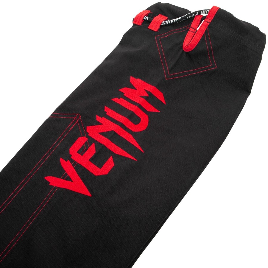 kimono venum devil jiu-jitsu - brancopreto - exclusivo