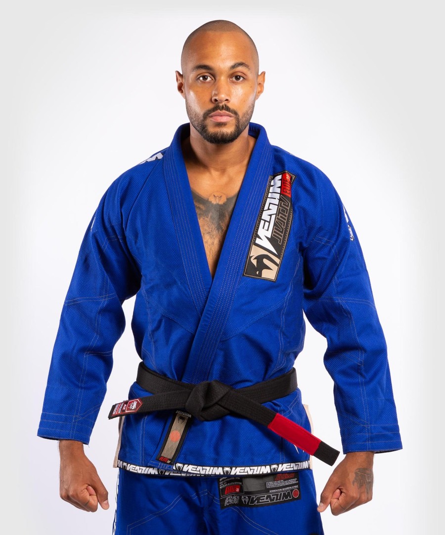 kimono venum elite 3.0 para jiu-jitsu - azul