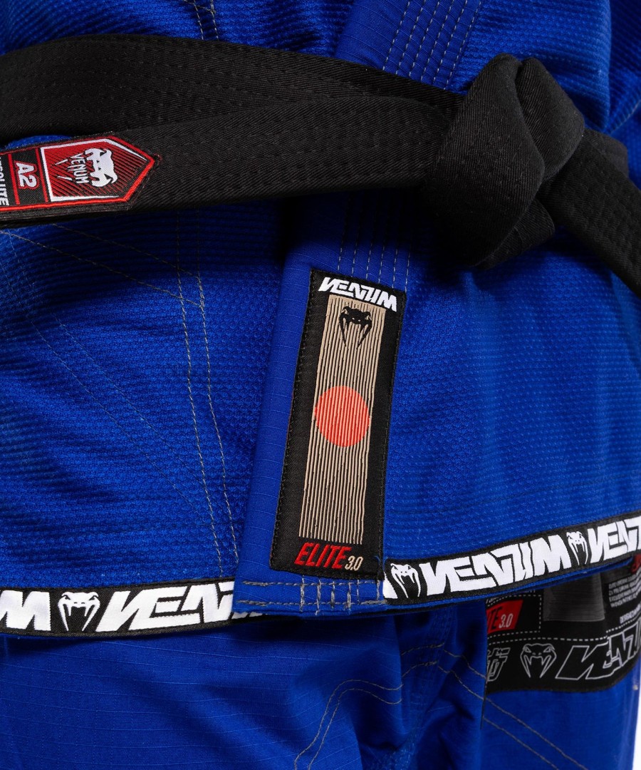 kimono venum elite 3.0 para jiu-jitsu - azul