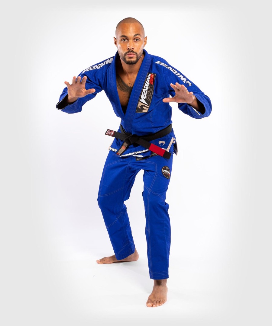 kimono venum elite 3.0 para jiu-jitsu - azul