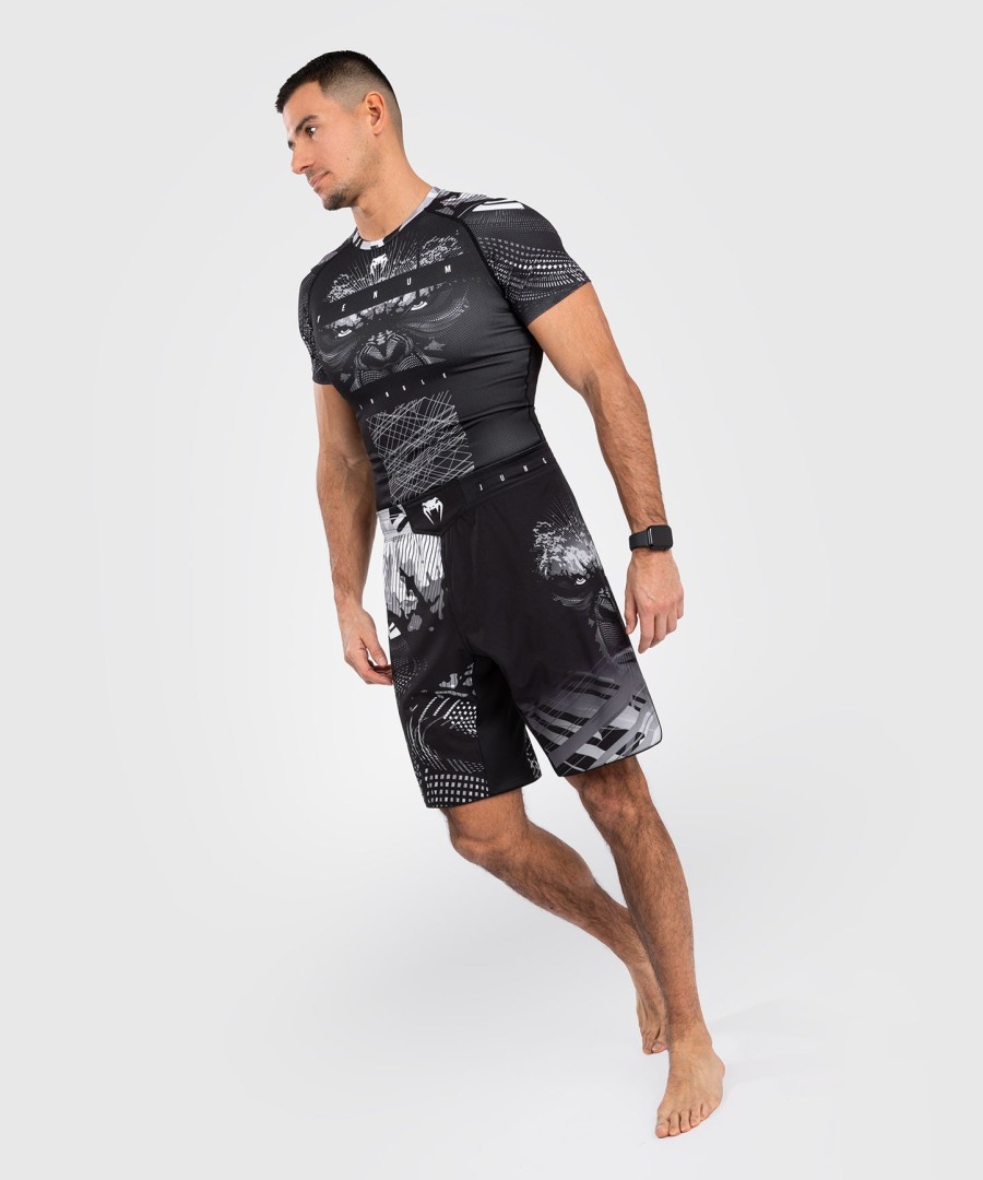 venum gorilla jungle fightshort - pretobranco
