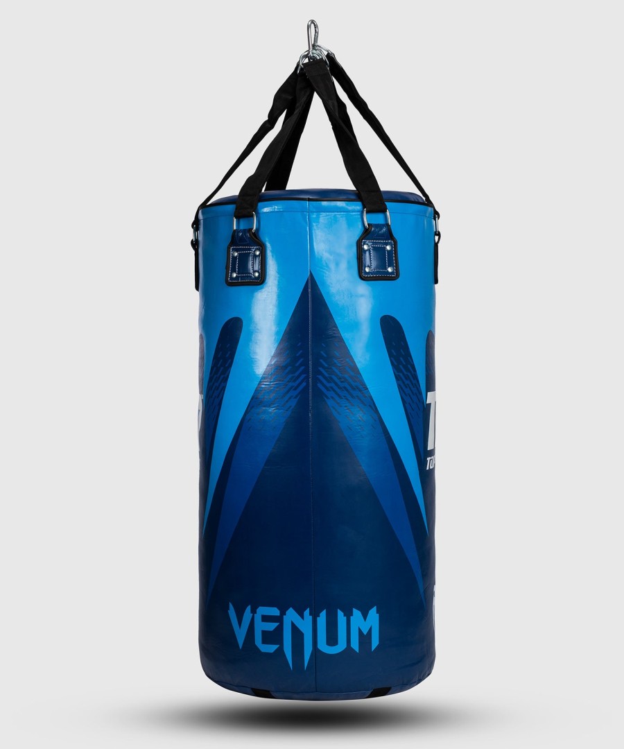 saco de pancada venum x top rank original - azul marinho