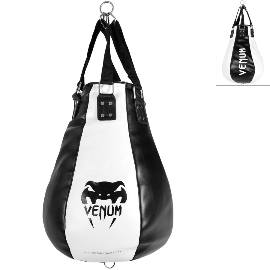 saco de treino venum classic uppercut - pretobranco