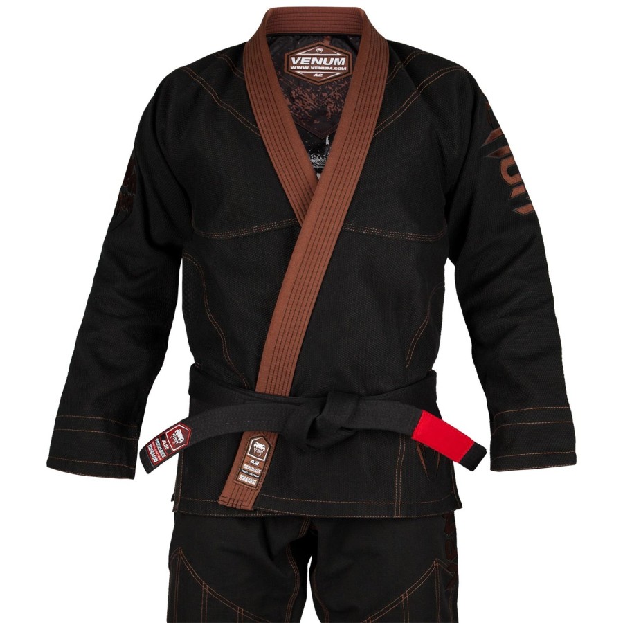 kimono venum absolute gorilla jiu-jitsu bolsa inclusa - pretomarrom