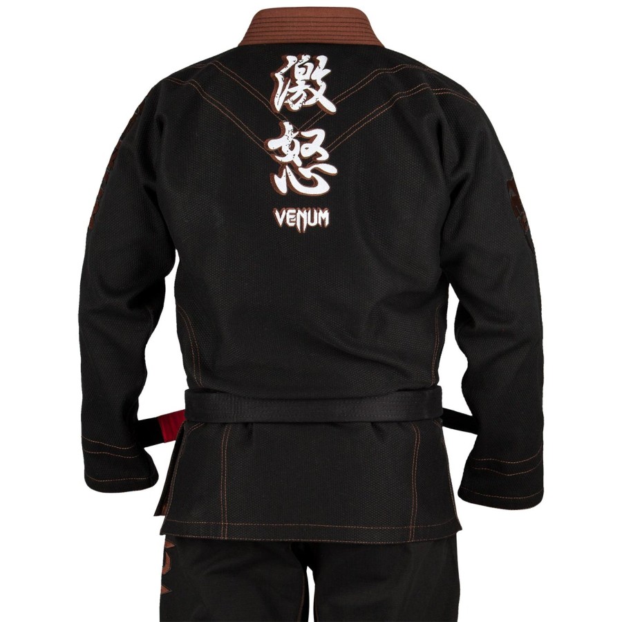 kimono venum absolute gorilla jiu-jitsu bolsa inclusa - pretomarrom