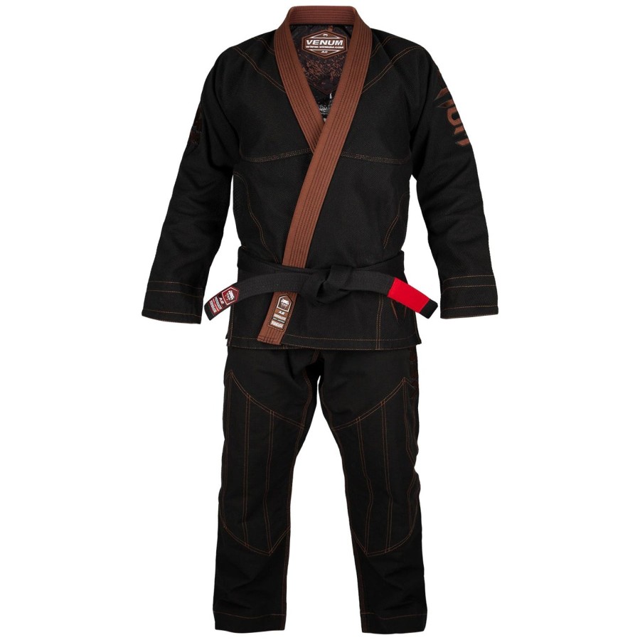 kimono venum absolute gorilla jiu-jitsu bolsa inclusa - pretomarrom