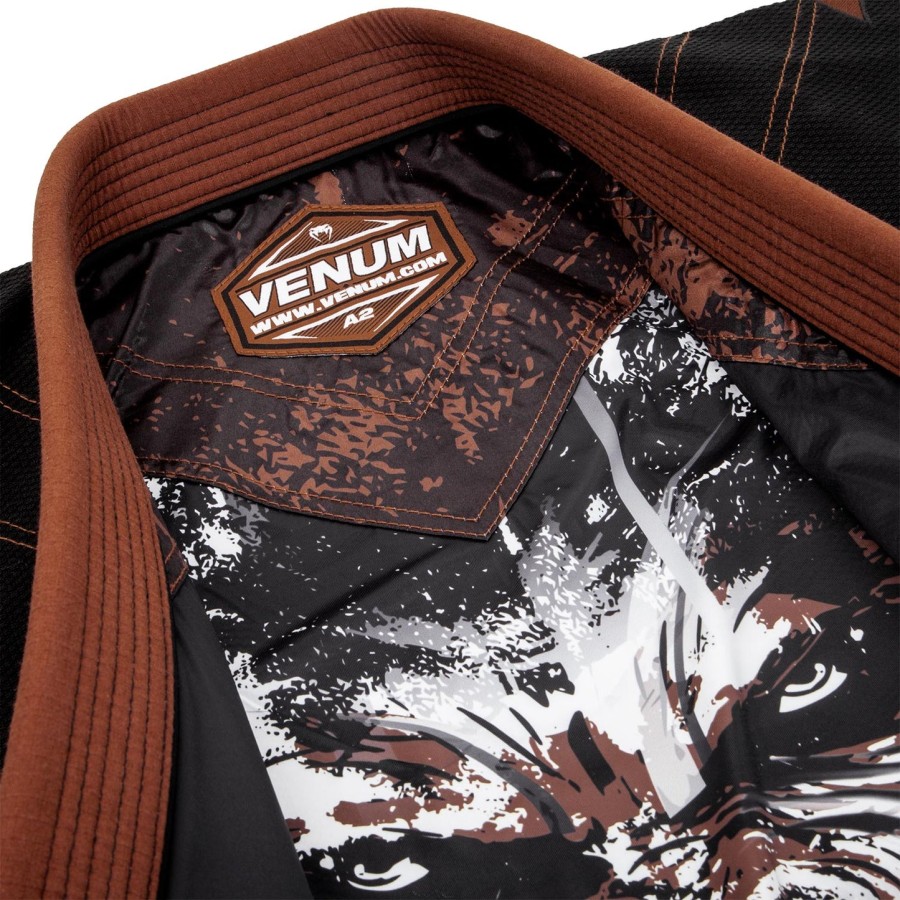 kimono venum absolute gorilla jiu-jitsu bolsa inclusa - pretomarrom