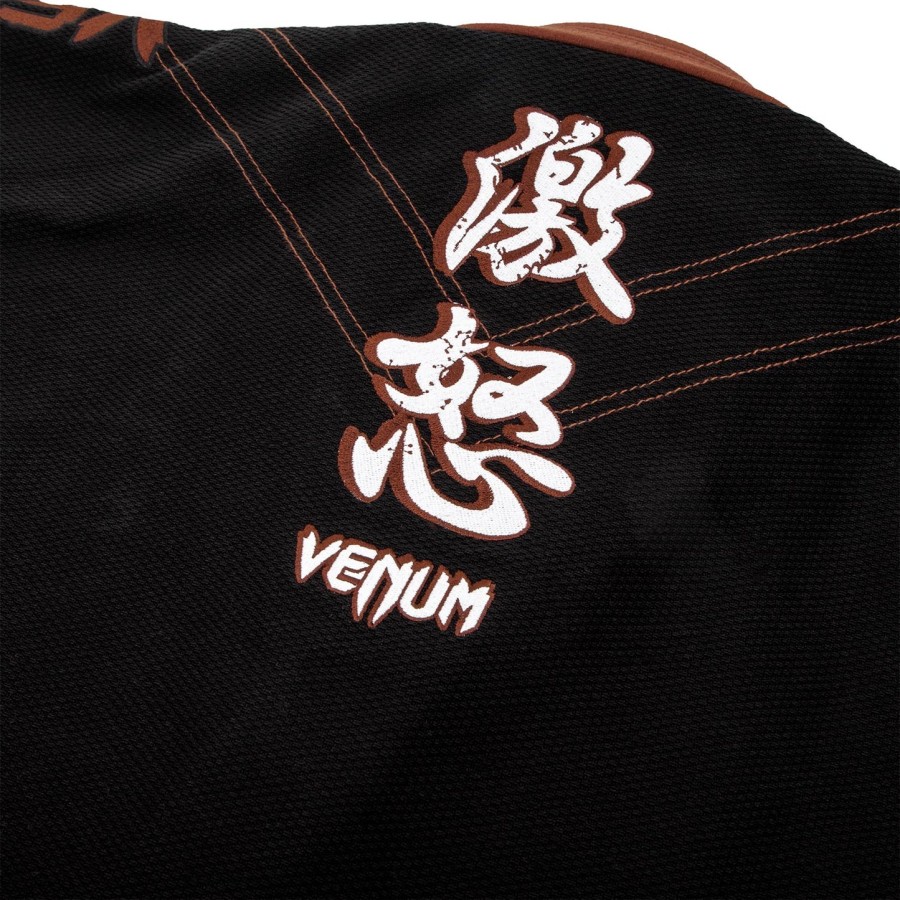 kimono venum absolute gorilla jiu-jitsu bolsa inclusa - pretomarrom