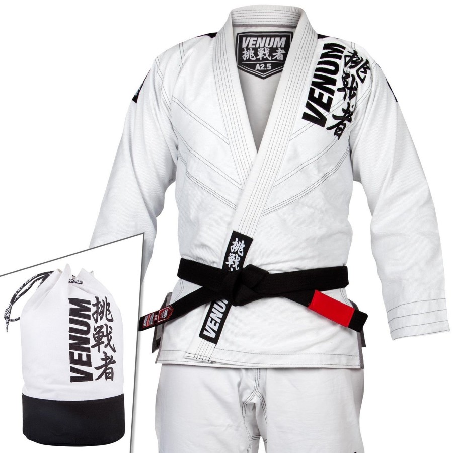 venum challenger 4.0 bjj gi - bolsa incluída - branco