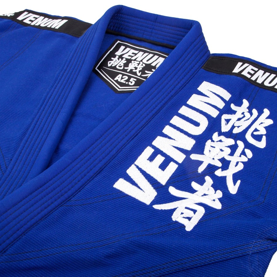 kimono venum challenger 4.0 para jiu-jitsu - bolsa inclusa - azul