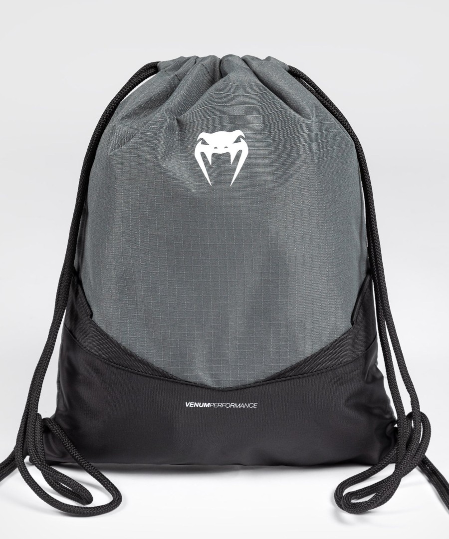 mochila com cordão venum evo 2 - cinza tempestade