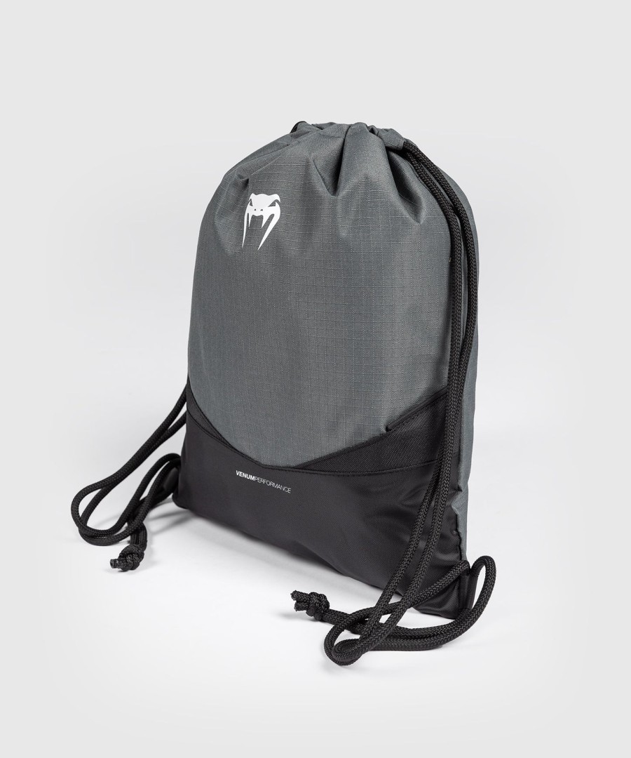 mochila com cordão venum evo 2 - cinza tempestade