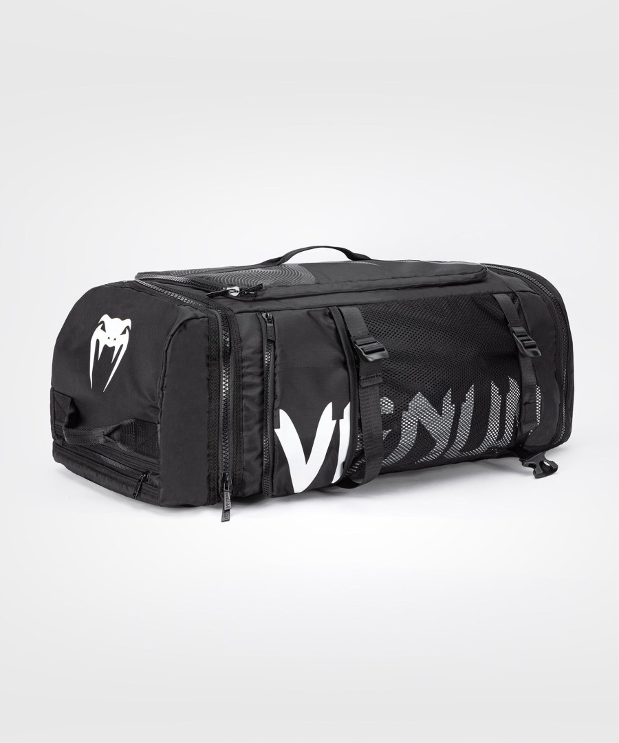 bolsa esportiva híbrida venum trainer - preta