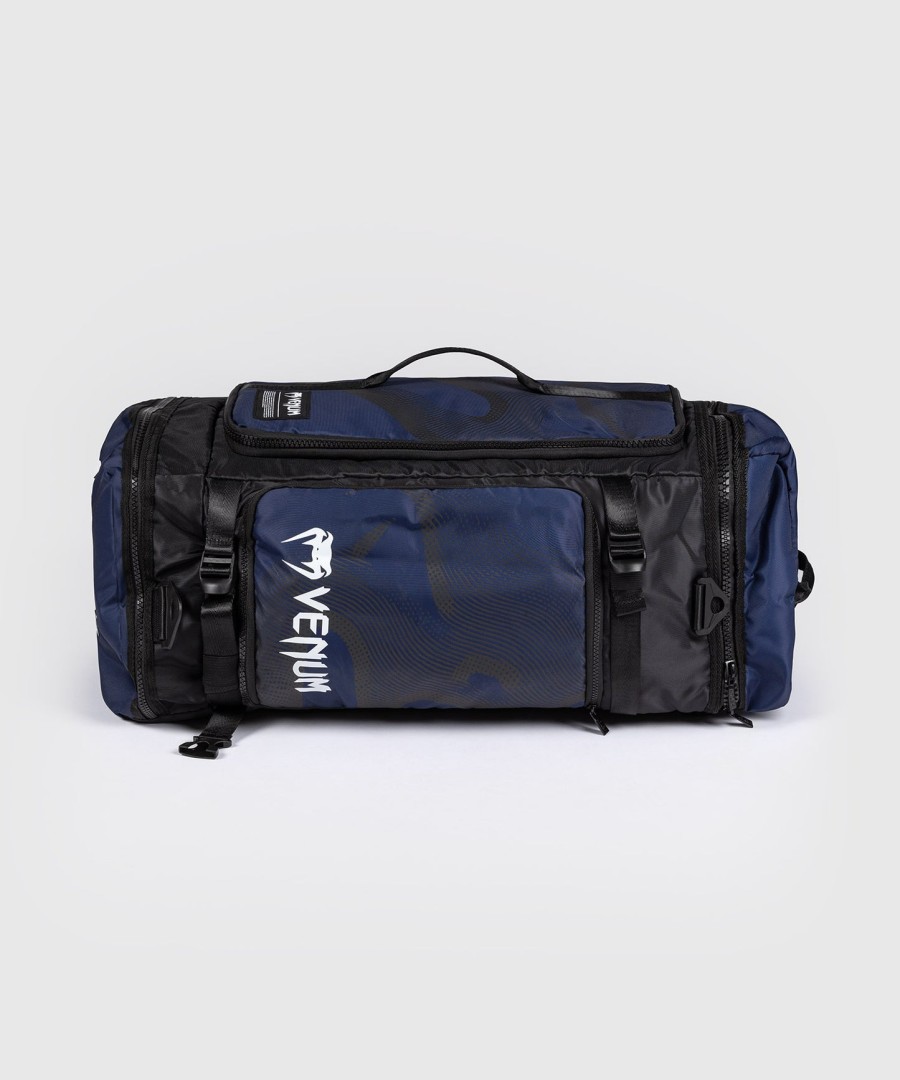 mochila esportiva híbrida venum trainer - azul meia-noite