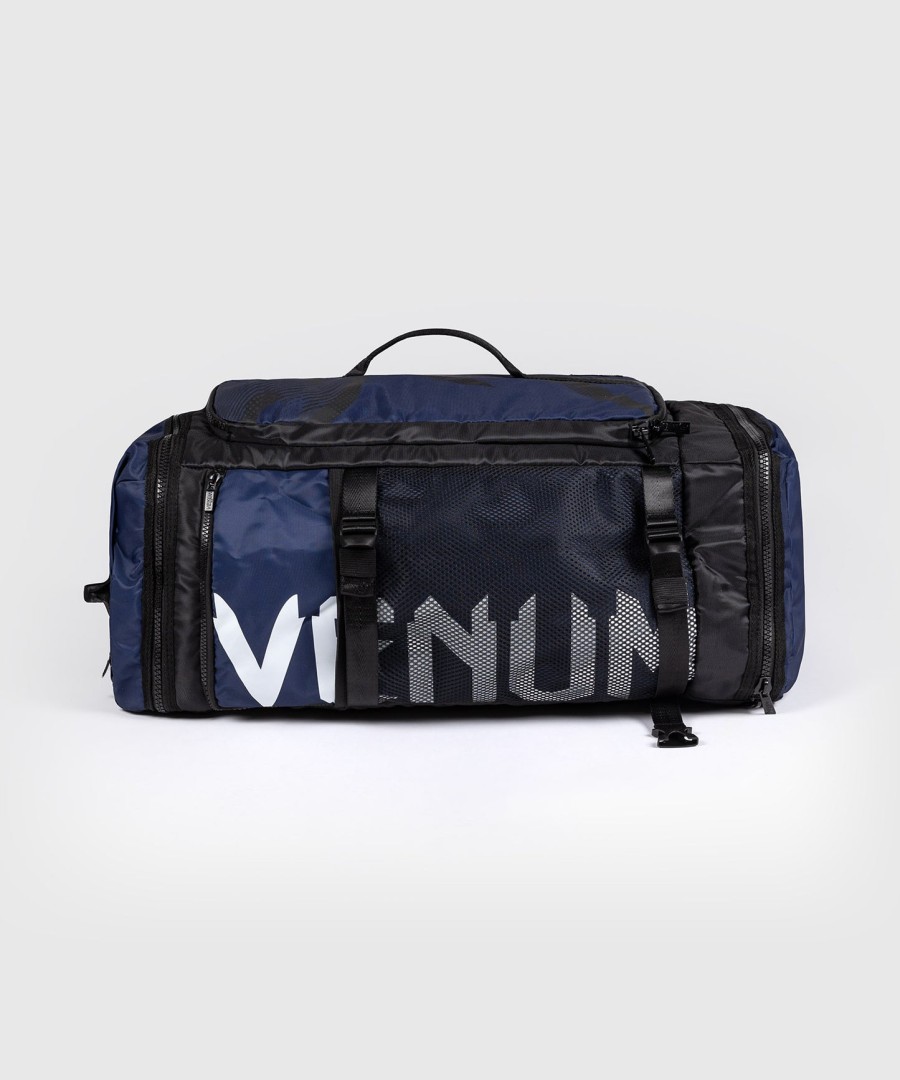 mochila esportiva híbrida venum trainer - azul meia-noite