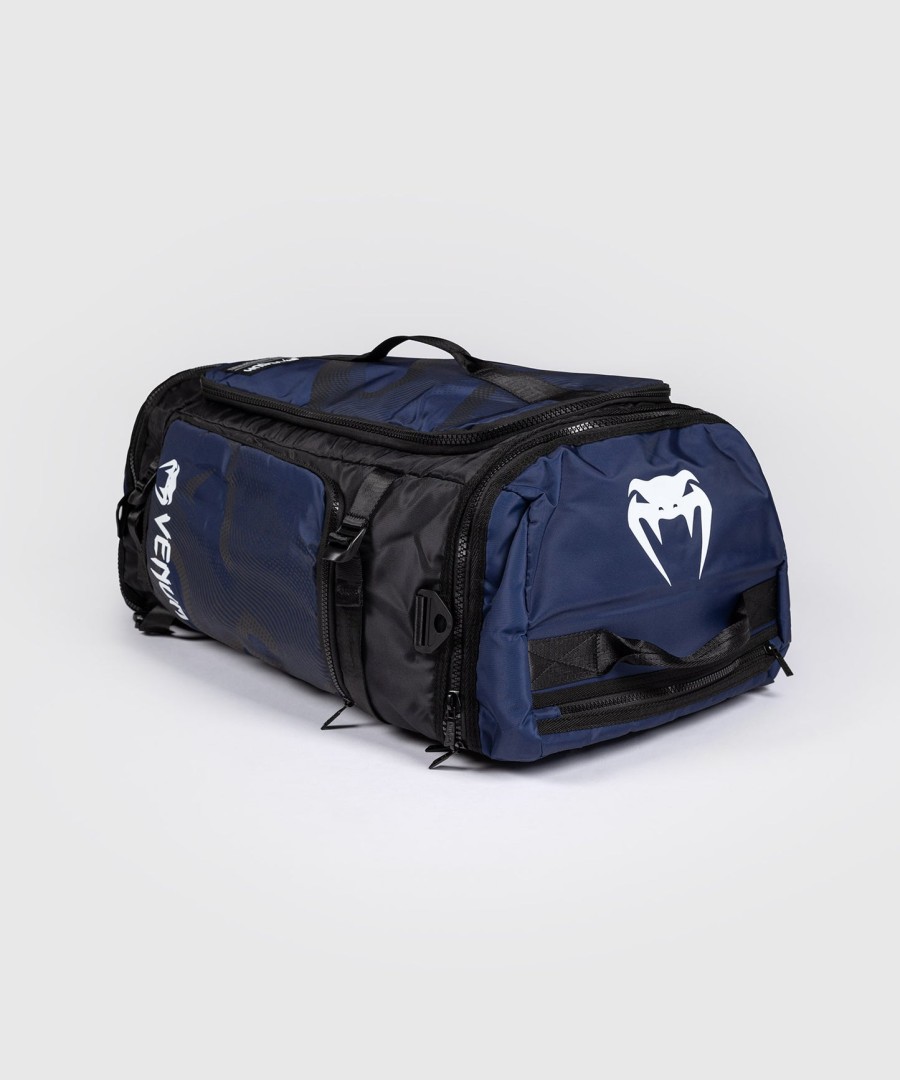 mochila esportiva híbrida venum trainer - azul meia-noite