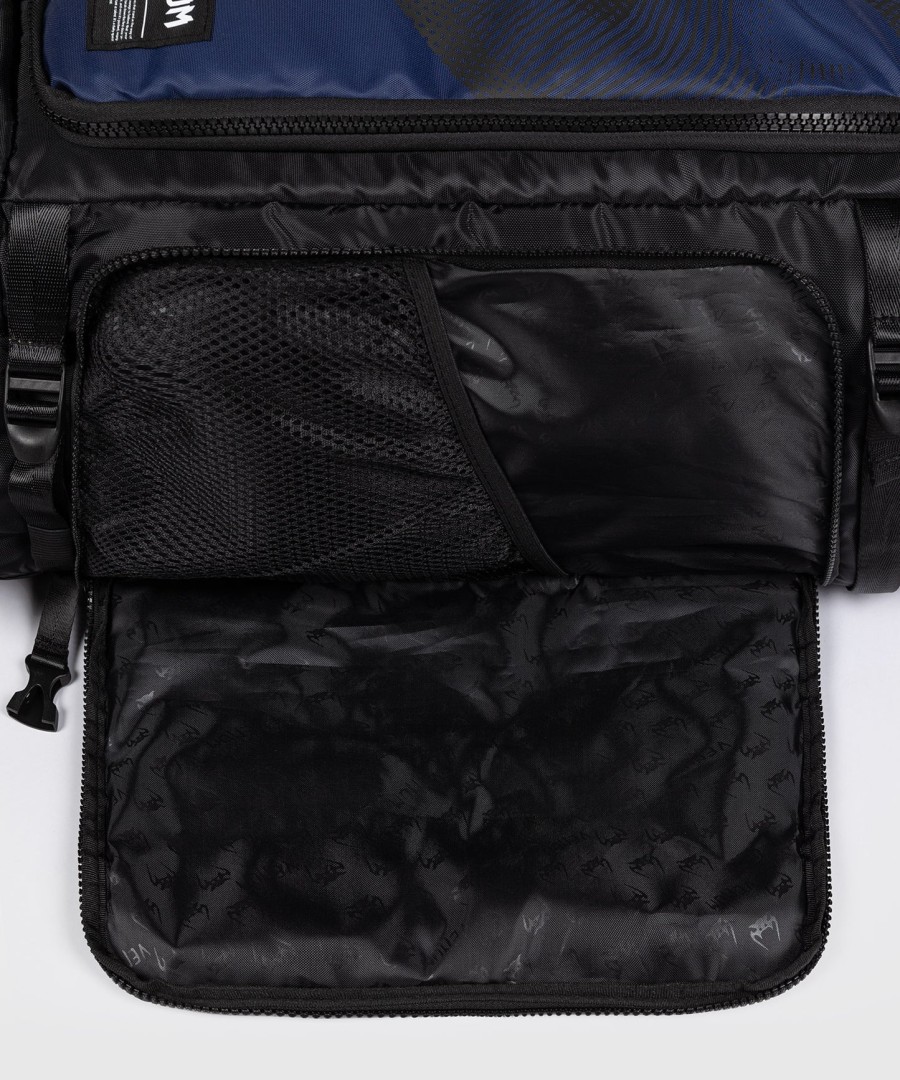 mochila esportiva híbrida venum trainer - azul meia-noite