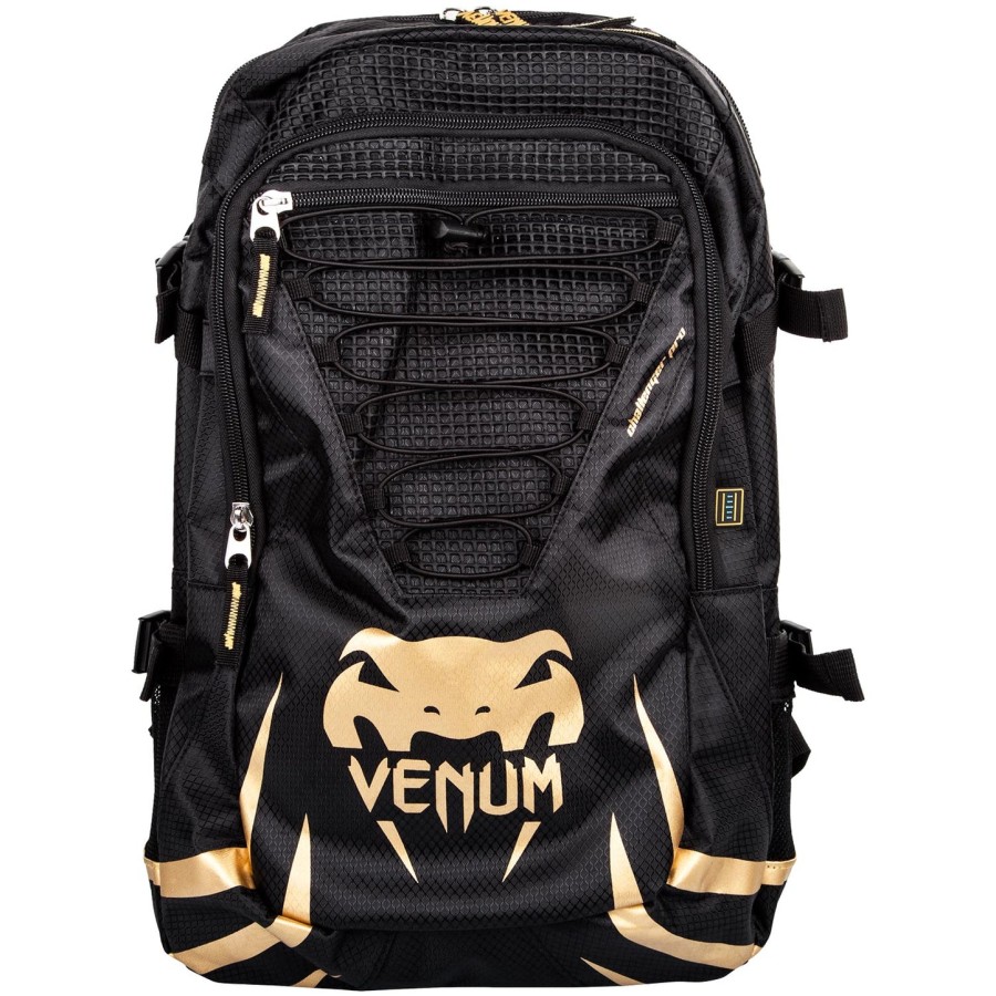 mochila venum challenger pro - pretodourado