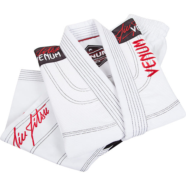 venum challenger 2.0 crianças jiu-jitsu gi - branco