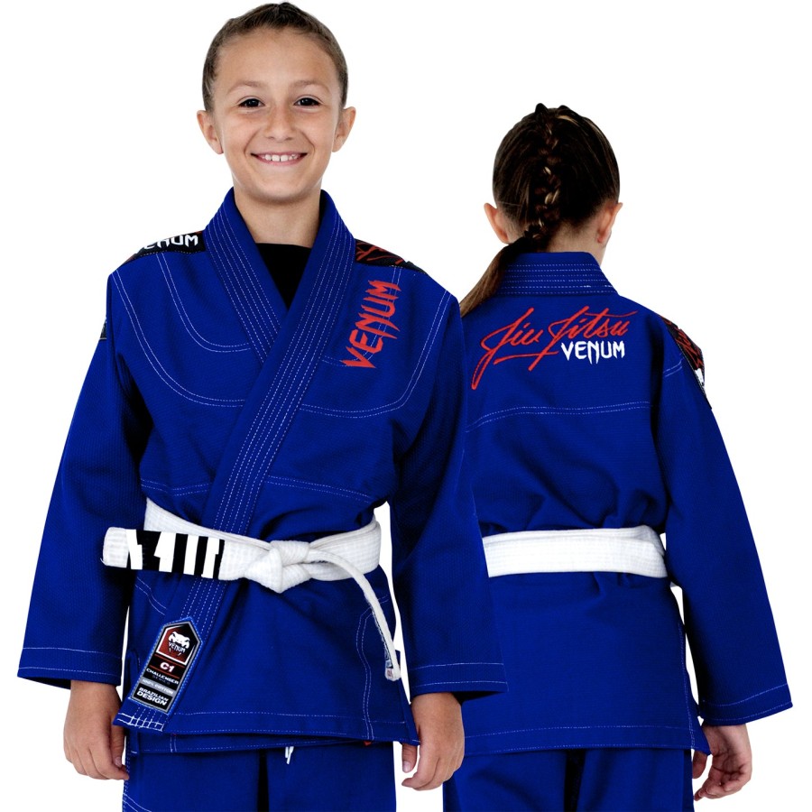 venum challenger 2.0 kids bjj gi - azul royal