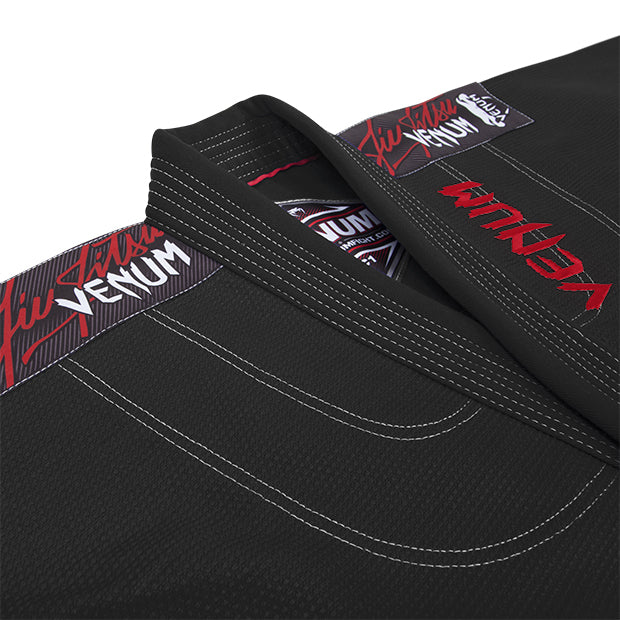 venum challenger 2.0 crianças jiu-jitsu gi - preto