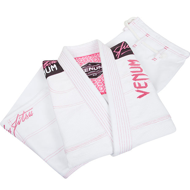 venum challenger 2.0 gi de jiu-jitsu feminino - branco