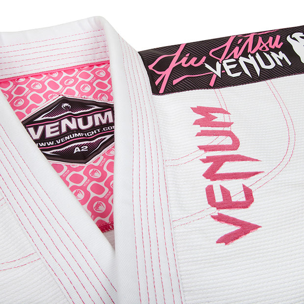 venum challenger 2.0 gi de jiu-jitsu feminino - branco
