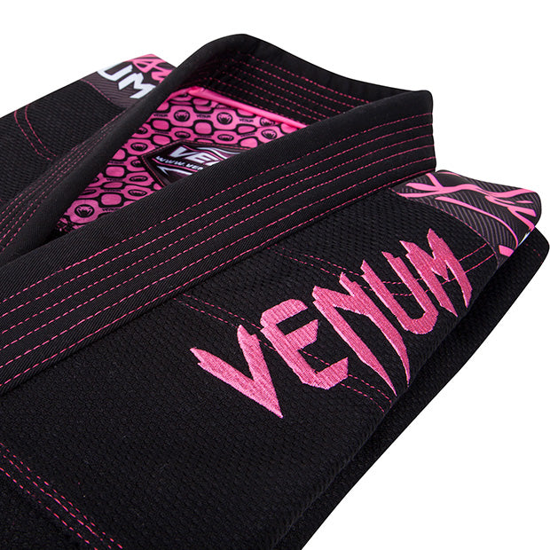 venum challenger 2.0 gi de jiu-jitsu feminino - preto