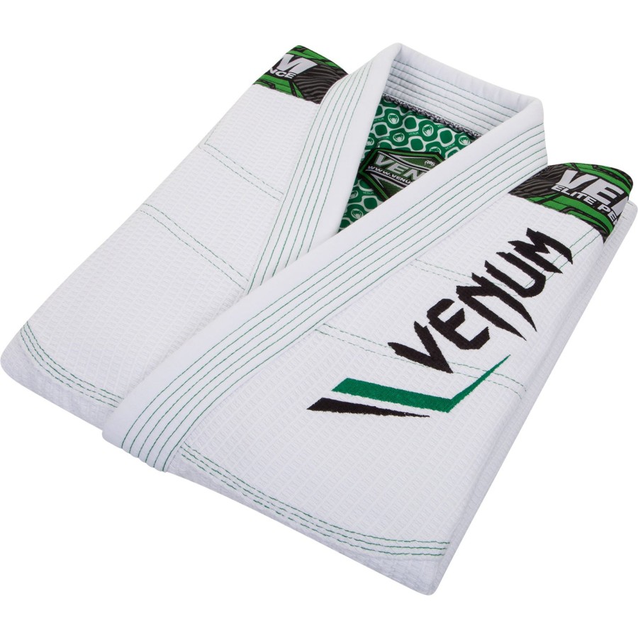 venum elite bjj gi - brancoverde