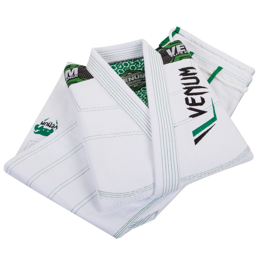 venum elite bjj gi - brancoverde