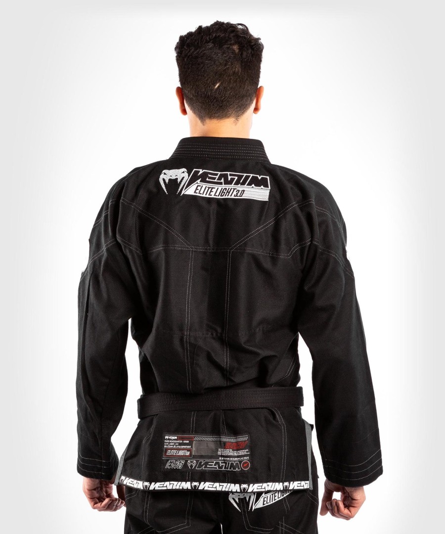 venum elite light 3.0 gi jiu-jitsu - preto