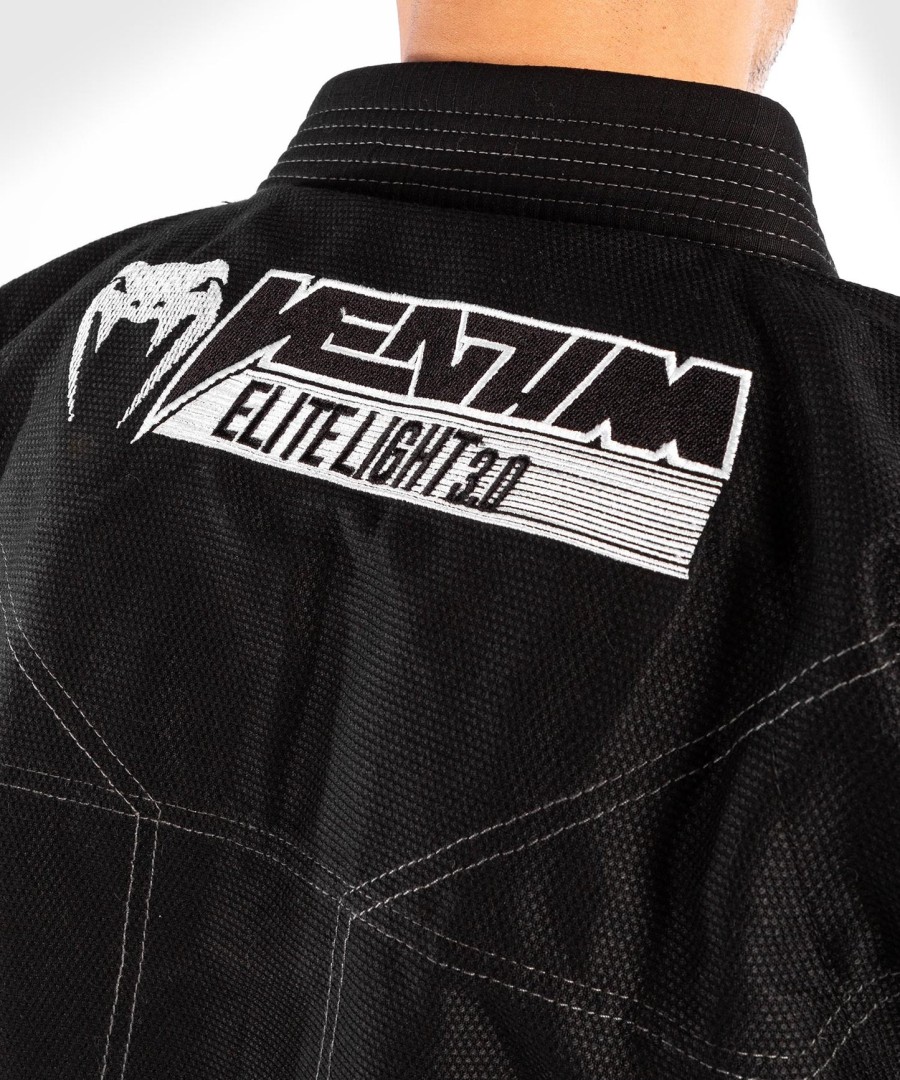 venum elite light 3.0 gi jiu-jitsu - preto