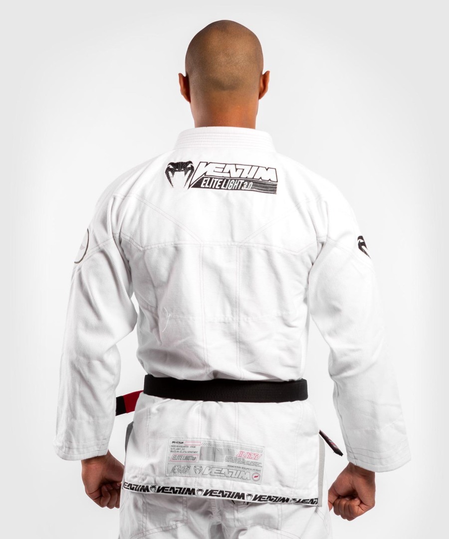 venum elite light 3.0 gi jiu-jitsu - branco