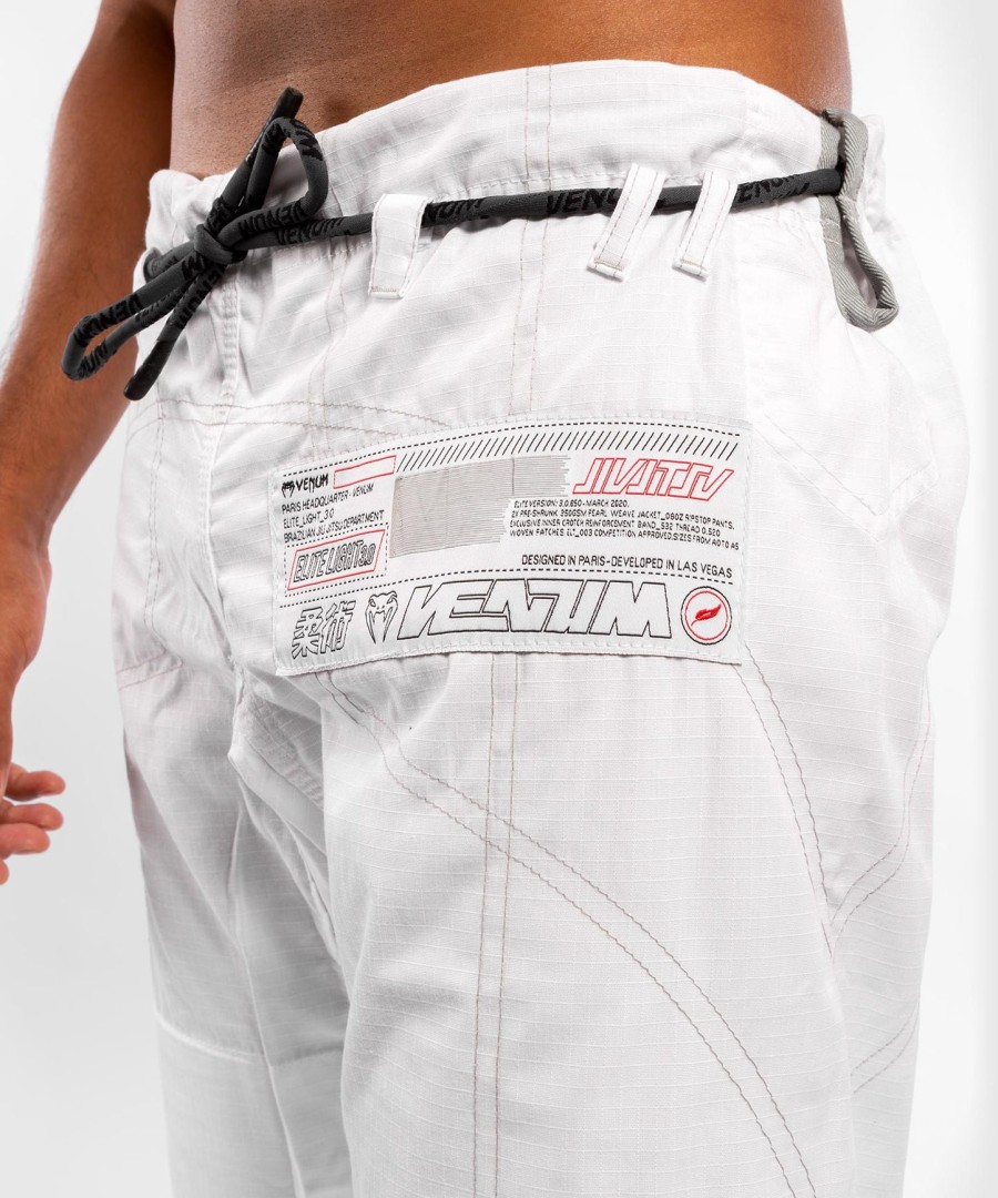 venum elite light 3.0 gi jiu-jitsu - branco