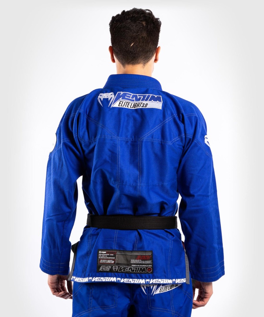venum elite light 3.0 gi jiu-jitsu - azul