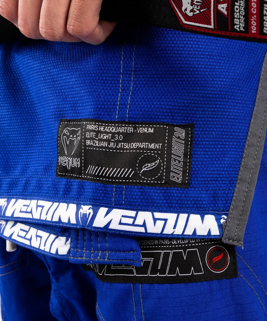 venum elite light 3.0 gi jiu-jitsu - azul