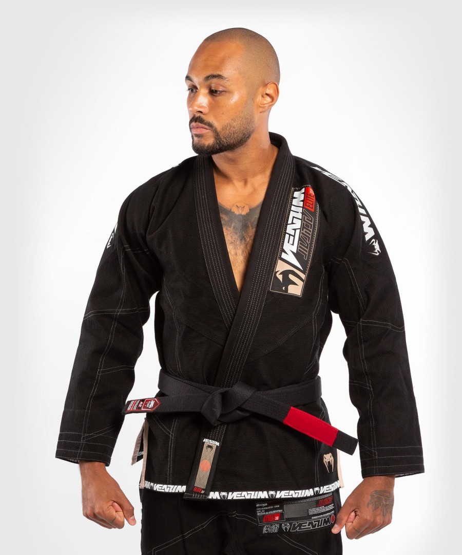 venum elite 3.0 jiu-jitsu gi - preto