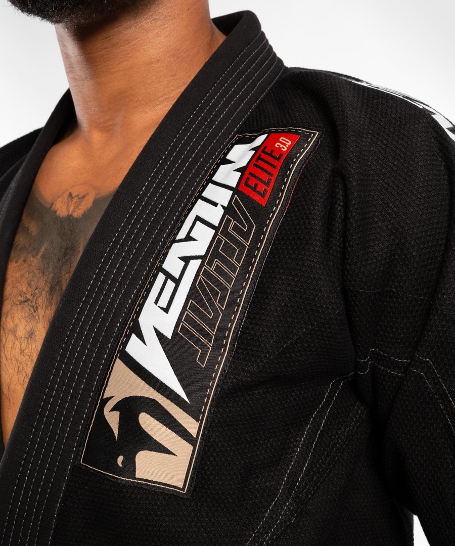 venum elite 3.0 jiu-jitsu gi - preto