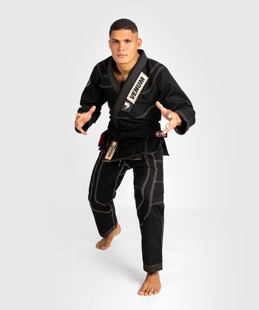 gi venum elite 4.0 brasileiro jiu jitsu - preto