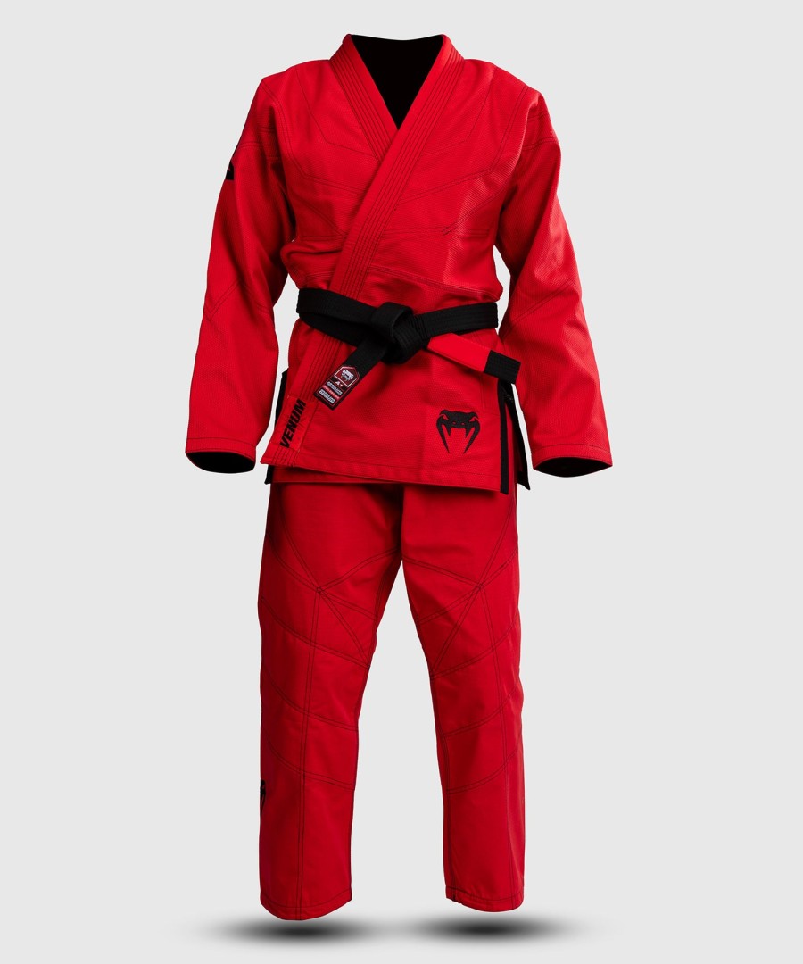 venum challenger xt jiu-jitsu gi - fire red