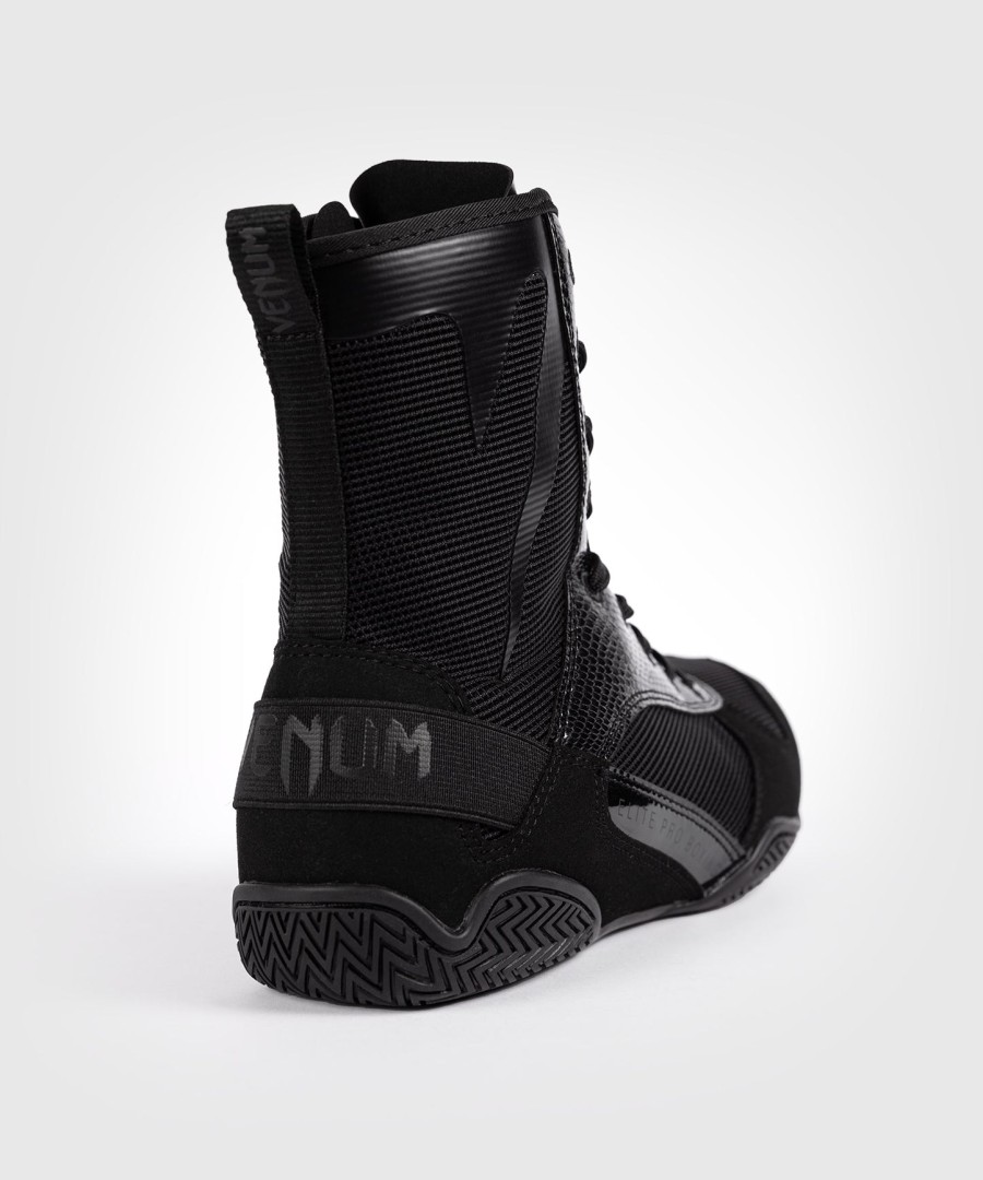 sapatos de boxe venum elite - preto