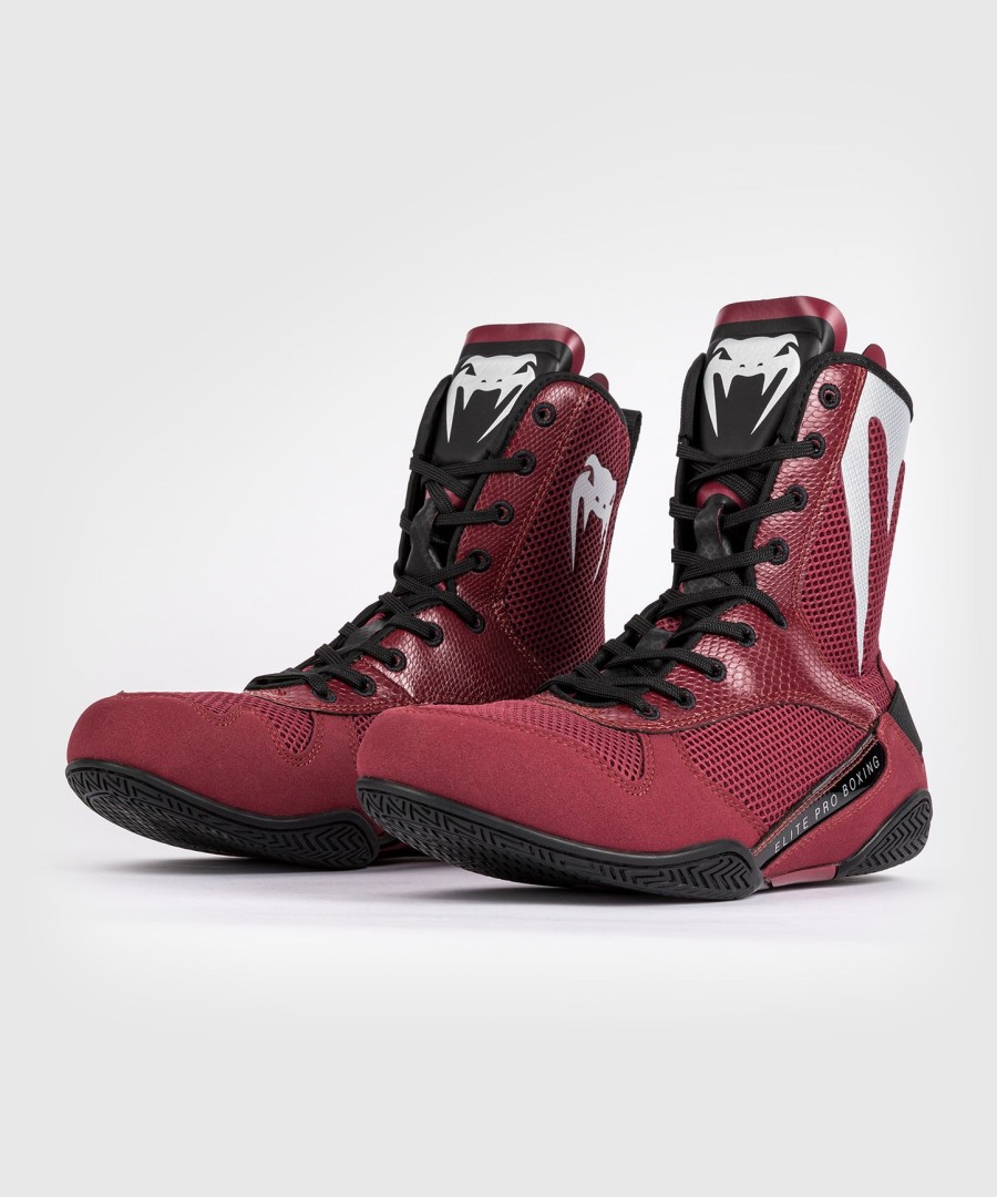 sapatos de boxe venum elite - bordôprata