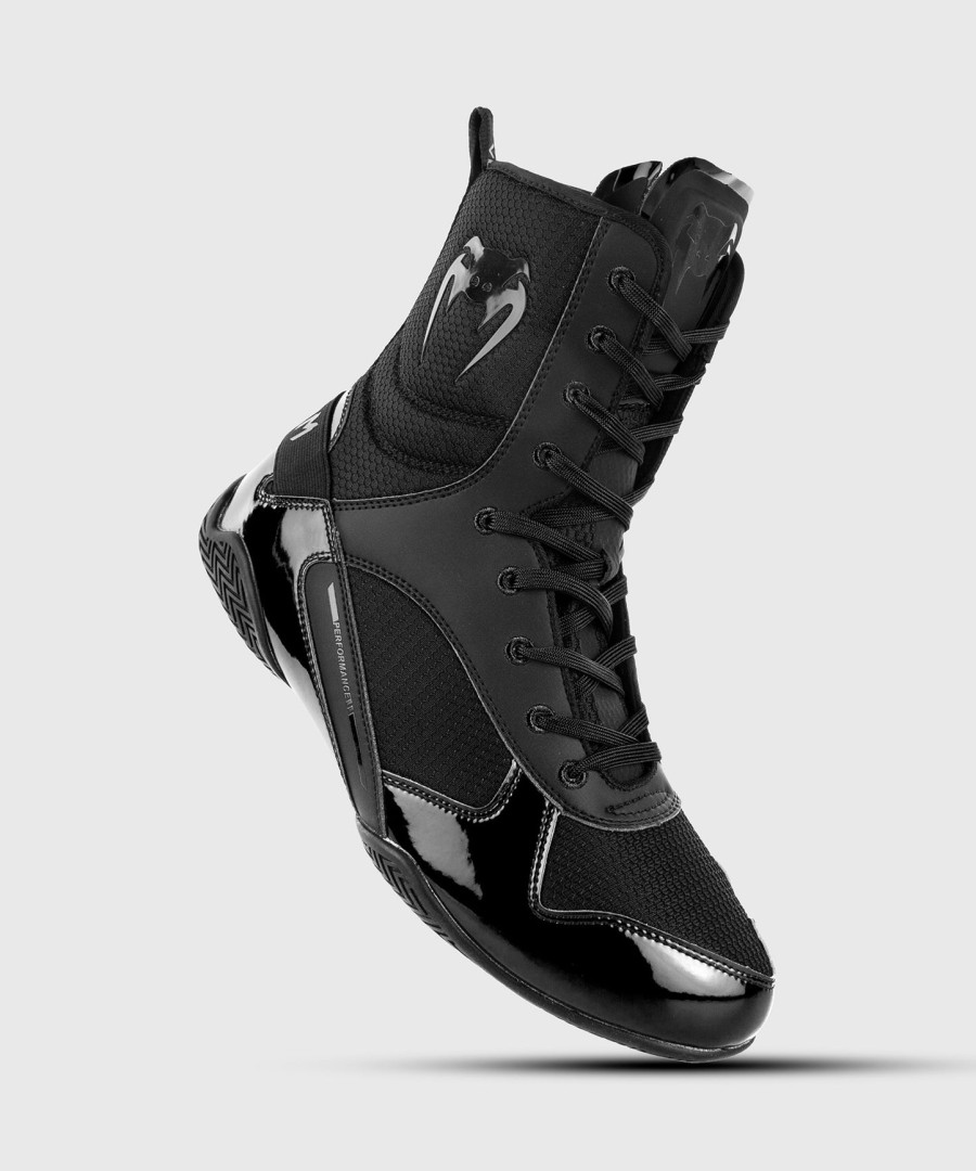 sapatos de boxe venum elite - pretopreto