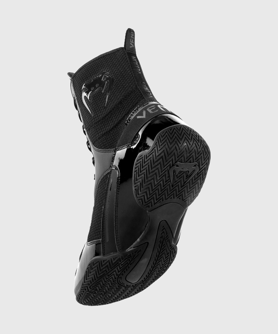 sapatos de boxe venum elite - pretopreto