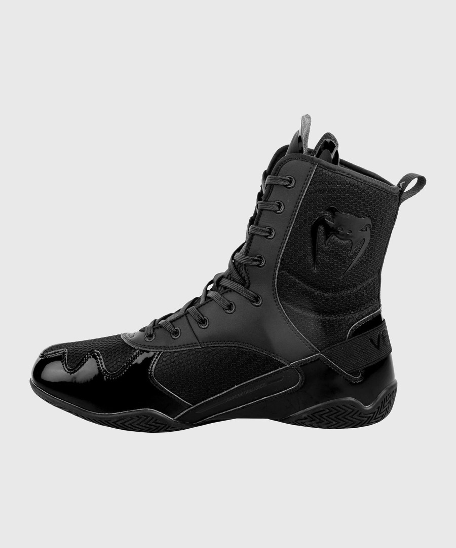 sapatos de boxe venum elite - pretopreto