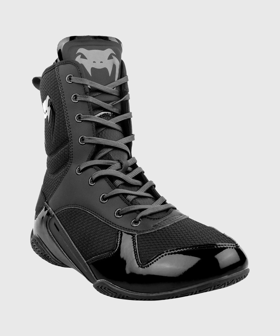 sapatos de boxe venum elite - pretopreto